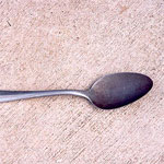 aluminium serving spoon 